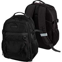 Рюкзак подростковый deVENTE "Black" 7036647 чёрный,44*31*18см