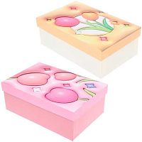 Коробка подар. "Тюльпаны" 549-747 (21*14*8см)