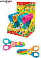 Ножницы детск. 11,6см KEYROAD KR972813 симметричны,с рис.