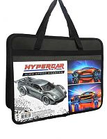 Папка пластик,с ручками А4 ПЧЕЛКА ПМ-А4-251 "Hypercar" широкая