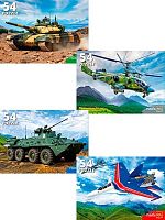 Пазлы   54 Рыжий кот "Транспорт" П54-3667