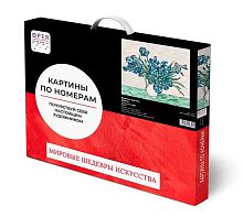 Набор д/раскрашивания по номерам ФРЕЯ "Винсент ван Гог. Ирисы" MET-PNB/PL-004 , 50*40см