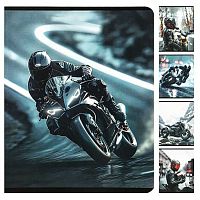 Тетрадь 48л. (клетка) КОКОС "Moto my life" 252898 мел.карт.,мат.лам.,асс.