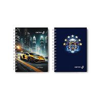 Записная книжка А6 120л. СВЕТОЧ спираль "Твои достижения" ЗК226 (01596) тв.обл.,глянц.лам.