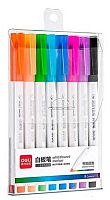 Набор маркеров д/доски 8цв. DELI S504 (1485629) кругл.,пакет е/подвес