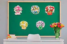 0.8-64-8001 Н-р на скотче "Весенние букеты" (5шт) (МО)