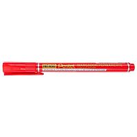 Маркер перм. Pentel Fine Point NF450-B красный,пулев.,1,6мм