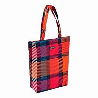 Сумка-шоппер EK "Tartan" 48932 14L разноцв.,молния