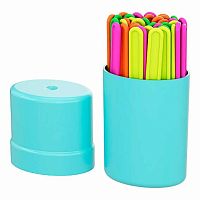 Счётные палочки EK "Pastel" 61445 (50шт) мятные,в тубусе