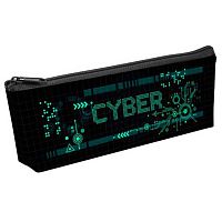 Пенал-косметичка ОНИКС 225*80*40 ПМО-32-20 "Кибер схема" (88010) мягкий,объёмн.