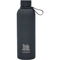Бутылка-термос 500мл deVENTE "Stride Midnight Black" 8090591 чёрн.мат.,нерж.сталь,силикон.ручка Бутылка-термос 500мл deVENTE "Stride Midnight Black" 8090591 чёрн.мат.,нерж.сталь,силикон.ручка