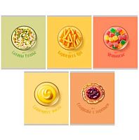 Тетрадь 48л. (клетка) ЭКСМО "Вкус детства" ТКЛ489638 мел.карт.,выб.лак,асс.