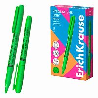 Маркер текст. EK VisioLine V-15 Классика Неон 65568 зелёный,скош.,0,6-3,6мм