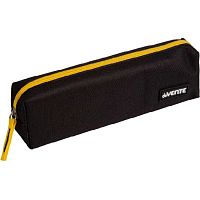 Пенал-косметичка deVENTE 210*60*40 "Black" 7029326 (30предм.) чёрн.с жёлт.,прямоуг.,текстил.