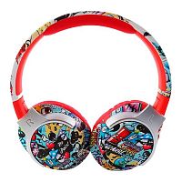 Наушники беспроводные КОКОС "Graffiti style" 252513 чёрные/цветные