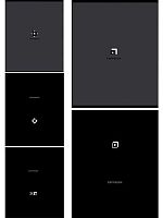 Тетрадь 48л. (клетка) Проф-Пресс "Минимализм в чёрно-серых тонах" 48-8417 цв.мел.обл.,софт-тач,асс.