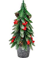 Ёлка  14*28см Миленд "Снежная краса" НУ-7485