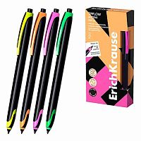 Ручка-роллер авт. EK "TipFlow Matic Accent" 63704 чёрная,0,5мм