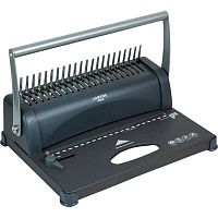 Брошюратор A4 DV320 deVENTE 4203400 чёрный,на 350л.,d пружин 6-51мм,шаг 9:16,21отверстие