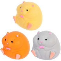 Игрушка-антистресс СКВИШ "Хомячок" 6*6,5см 550-1667