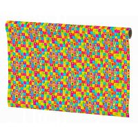 Бумага упак. 70*100см ЧУДО ПРАЗДНИК "Мозаика" глянц. (1лист в рулоне) WP-113260-HB4