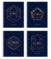 Тетрадь 48л. (клетка) ХАТ спираль "Hogwarts Legacy-Гарри Поттер" мат.лам.,3D фольга,асс.