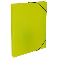 Короб архивный А4  30мм Expert Complete "Prisma neon" ЕС240400009 жёлтый,3Dэф.,пласт.,рез.,700мкм