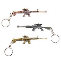 Брелок "Автомат" W-29 Ткбр2025-7 металл,10см