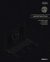 Тетрадь предм. 48л. ХАТ "Премиум-Информатика" 36008 софт-тач,3D фол.,3D лак,справ.инф.(клетка)