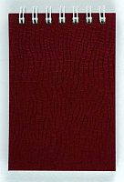 СБ Блокнот А7-  70л. "Бордо" Б03/2 спираль сверху