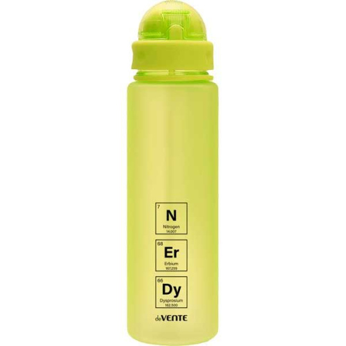 Бутылка пластик. 560мл deVENTE "Energy" 8090090 зелёная,23,7*6,5*6,5 см,с петлей