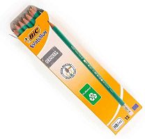 Карандаш ч/гр. пластик. с ласт. BIC "Эволюшн" 655 8803323 (880332) шестигр.