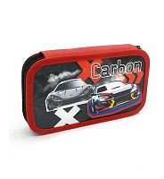 Пенал 2отд. 190*105 ПЧЕЛКА ПО-090 "Carbon" ткан.торец