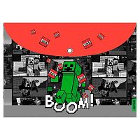 Папка-конверт на кнопке А4 CENTRUM "My game" 76912 пластик,160мкм