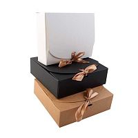 Коробка подар. КОКОС 212865/1 крафт (11,5*11,5*5см) 