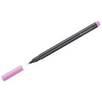 Ручка капиляр. Faber-Castell 151619 Grip Finepen 0,4мм, светло-пурпурная,трехгран.