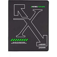 Дневник 1-11кл. deVENTE "X Moving Forward" 2021602 кож.зам,шелкограф.
