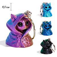 Брелок 3D "Кот в капюшоне" Р-KS-2 КбрР-KS-7