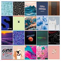 Тетрадь 48л. (клетка) BG "Super Mix-20" 62711 асс.