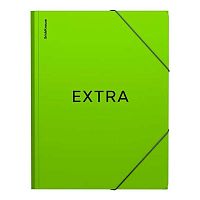 Папка на резинке А4 EK "Reef Phrases" 65444 лайм,600мкм