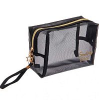 Косметичка "Эйфория" 878-036 чёрный,18*7*14см