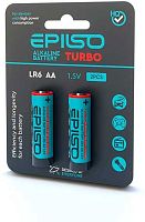 Батарейка EPILSO LR6/AA 2 Blister Card 1.5V TURBO (БП-00000327)