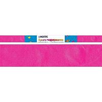 Бумага гофрированная deVENTE 50см*250см ярко-розовая 8040802 (32г/м2)