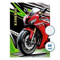 Блокнот ПС 32л. "Мото 1" А6 Бс32/38-1