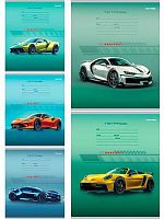 Тетрадь 12л. (кос.лин.) Проф-Пресс "Разные автомобили-12" 12-4465 цв.мел.обл.,асс.