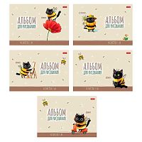 Альбом для рис.40л. ХАТ "ЖЖ-Мяу" на скобе,асс.