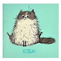 Блокнот 13*13см  32л. ФЕНИКС "Котёнок" 66162 вн.блок-бел.офс.,дизайн.блок,выб.уф-лак