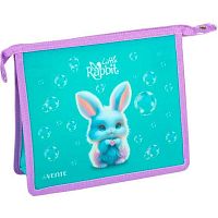Папка д/тетрадей А5 deVENTE "Little Rabbit" 8056600 с расш.8см,400мкм,мат.п/прозр.с рис.