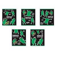 Тетрадь 48л. (клетка) EK пластик.обл. "DJ Frog" 54112 асс.