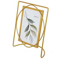 Фоторамка 10*15см REMECO 814826 картон,металл,стекло